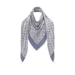 Louis Vuitton Monogram Shawl 54.7 x 54.7 inches